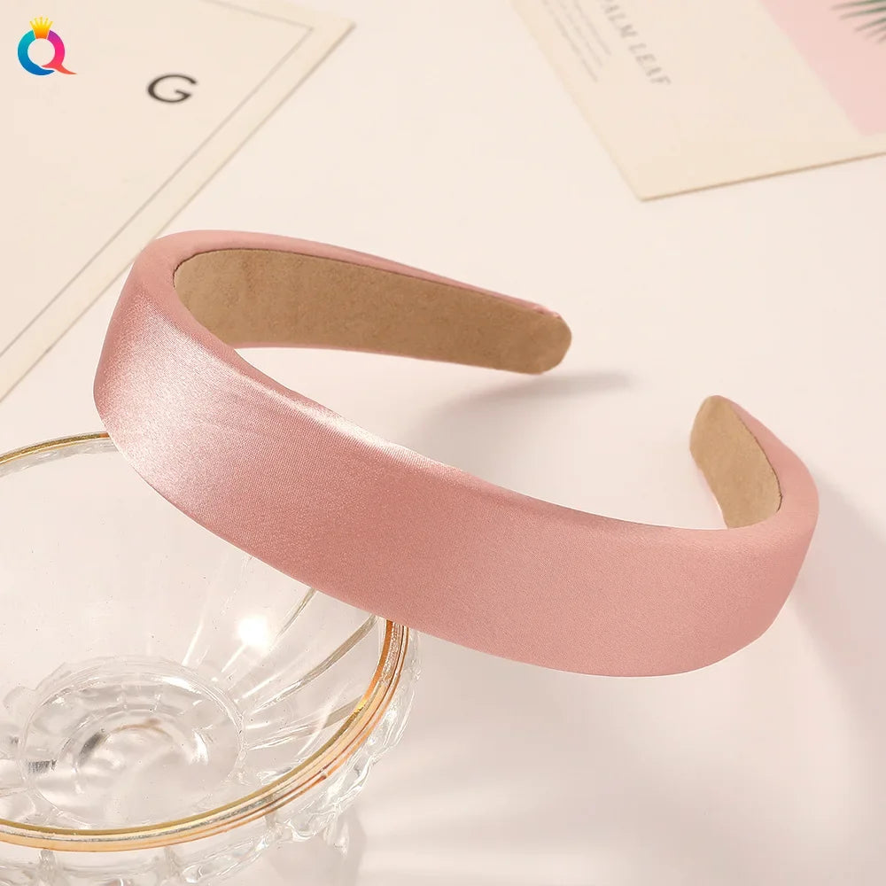 Thick Satin Hairband