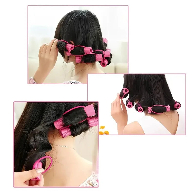 6PCS Magic Foam Hair Curlers