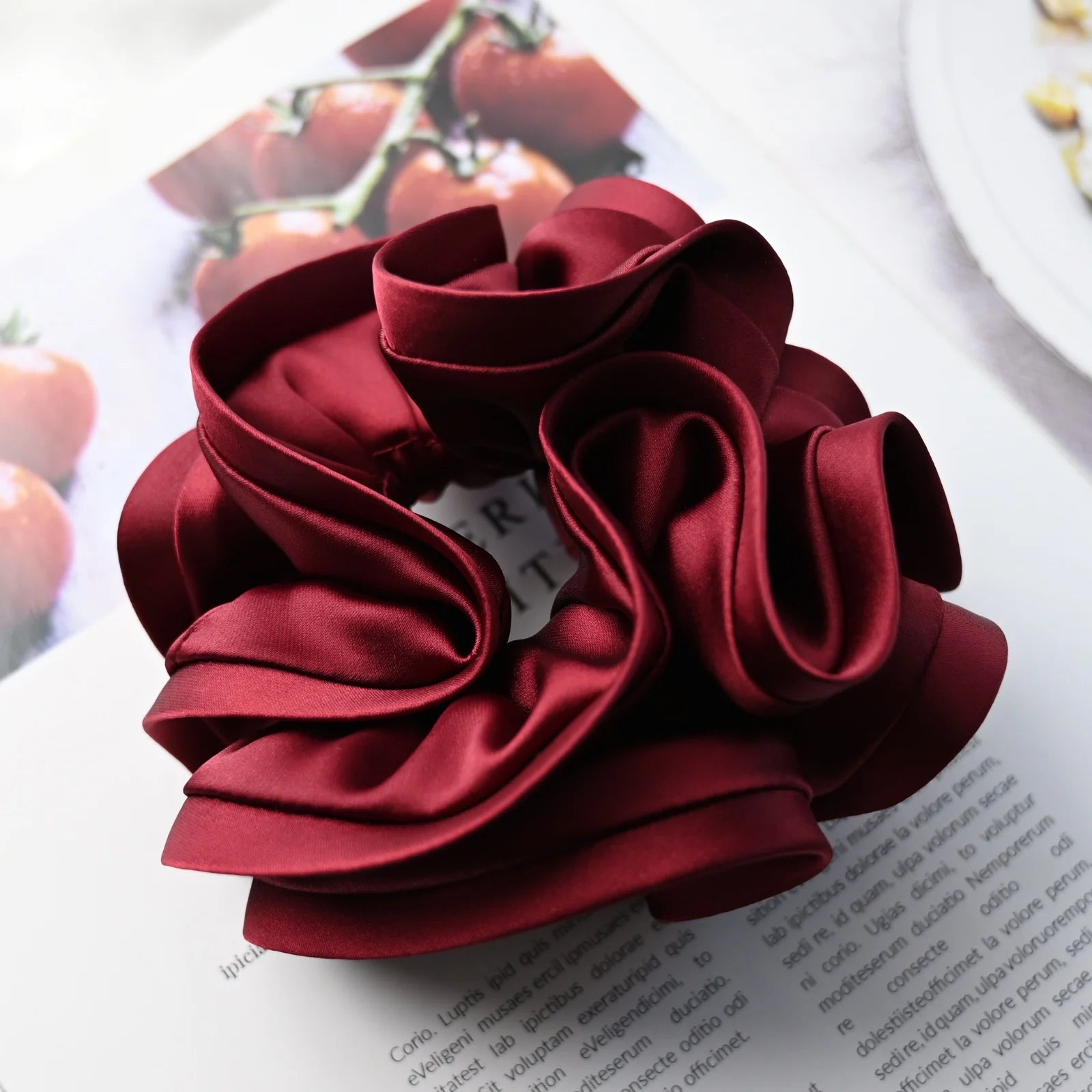 Satin Silk Scrunchies