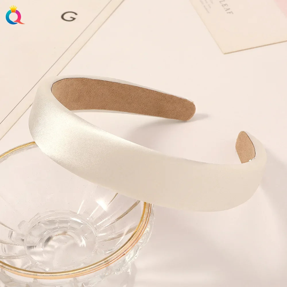 Thick Satin Hairband