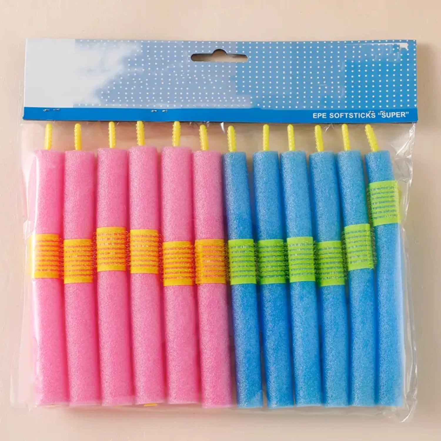 12PCS Foam Hair Curlers
