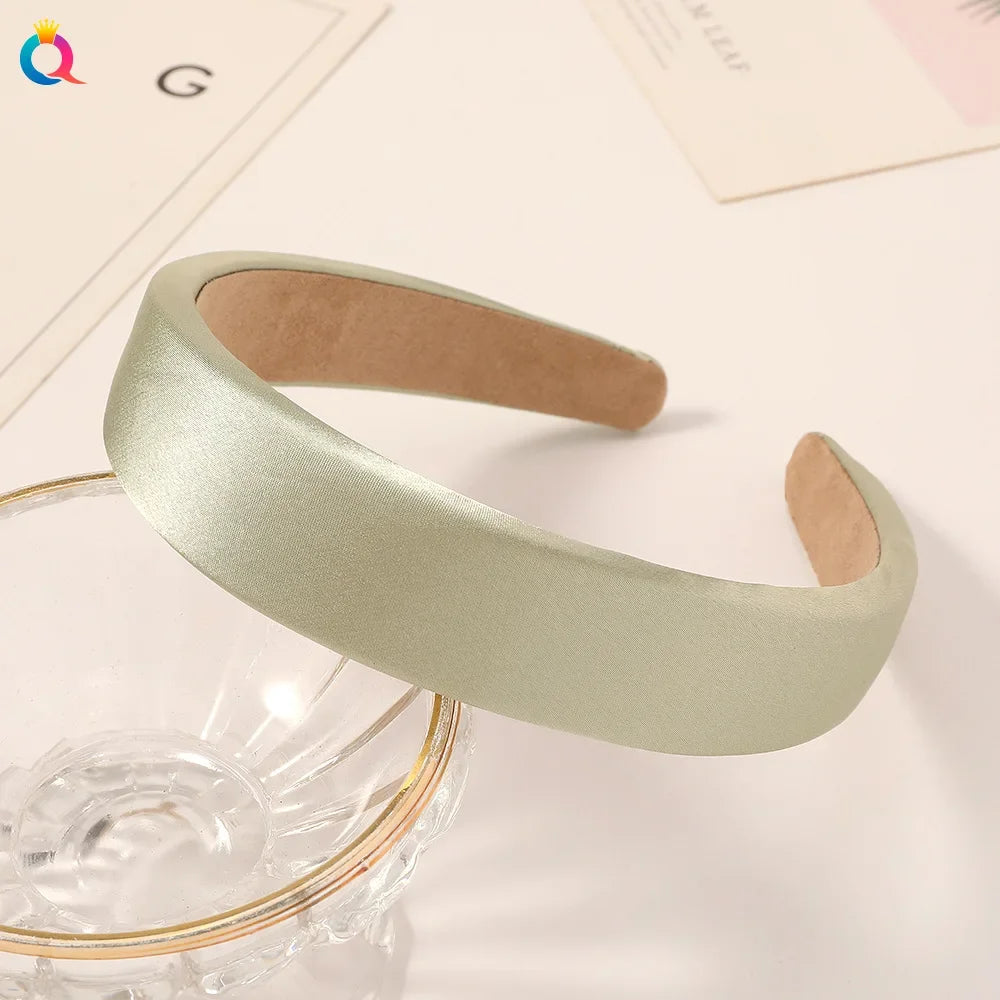 Thick Satin Hairband
