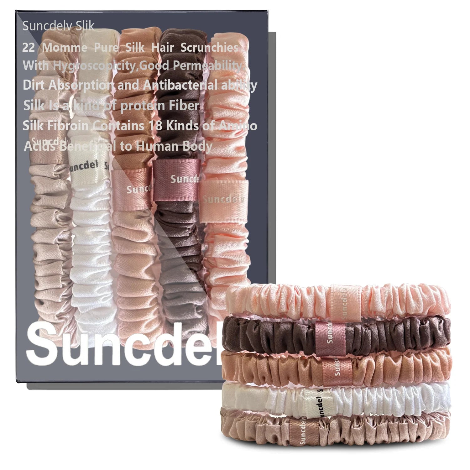 22 Momme Silk Scrunchies