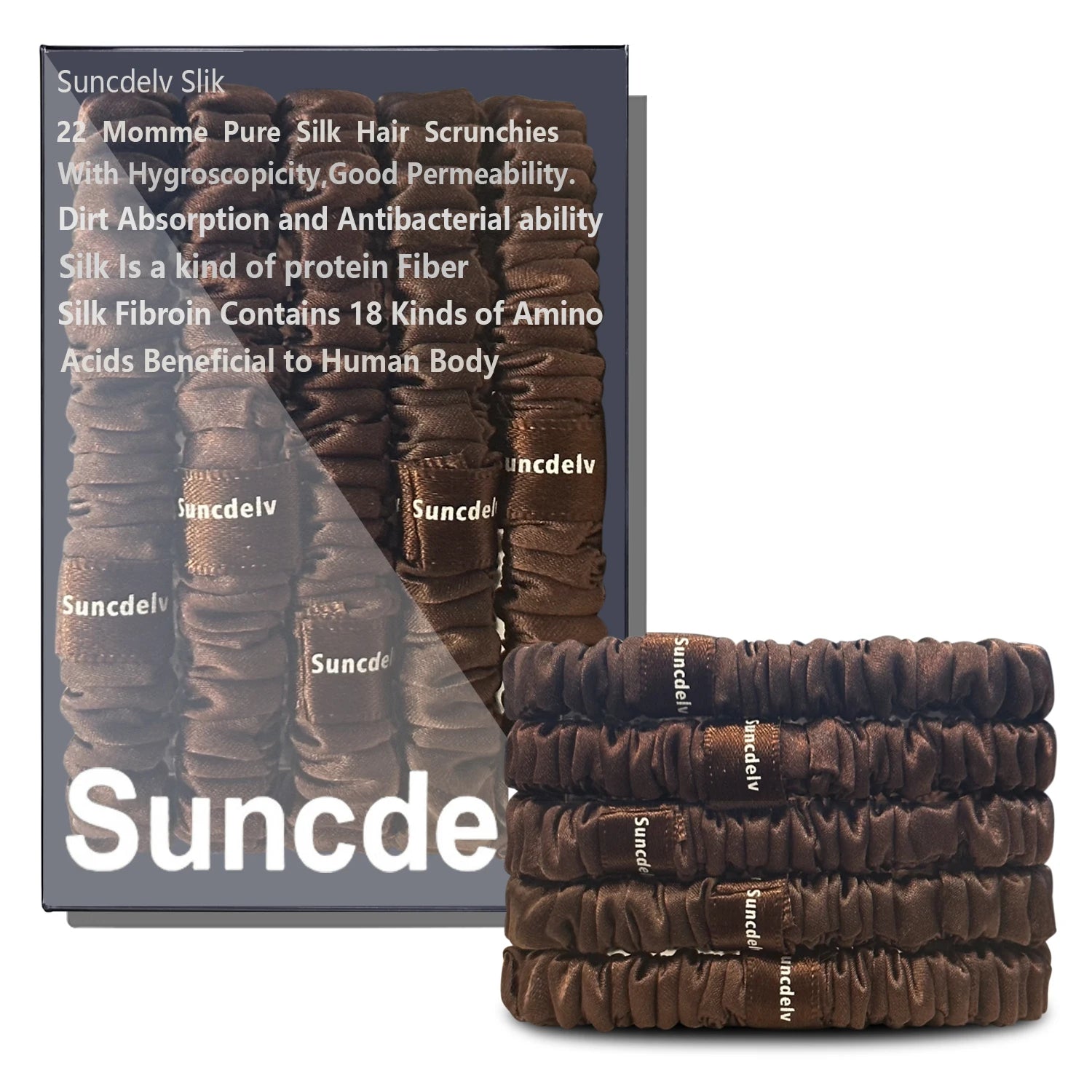 22 Momme Silk Scrunchies