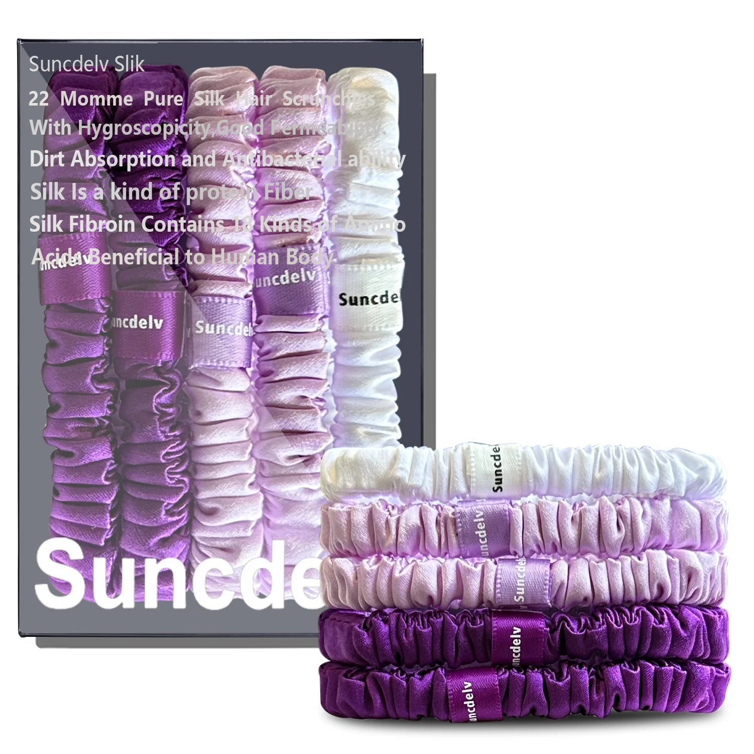 22 Momme Silk Scrunchies