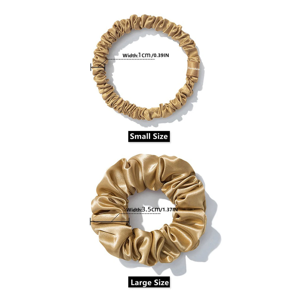 22 Momme Silk Scrunchies