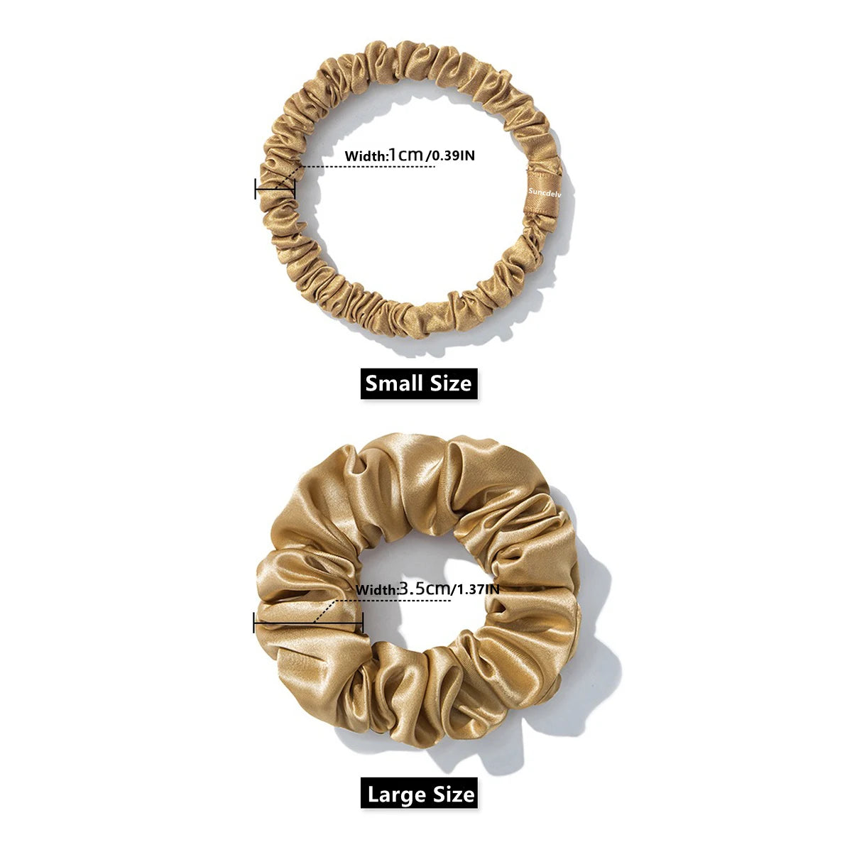 22 Momme Silk Scrunchies