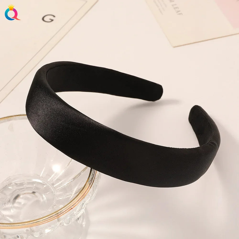 Thick Satin Hairband