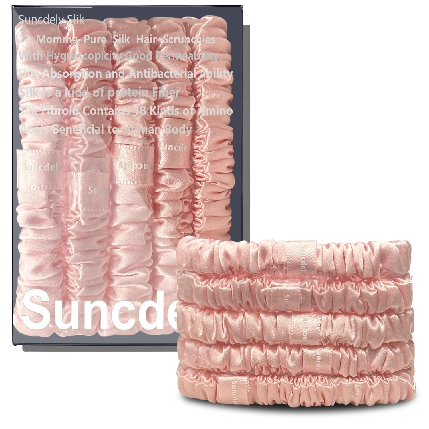 22 Momme Silk Scrunchies