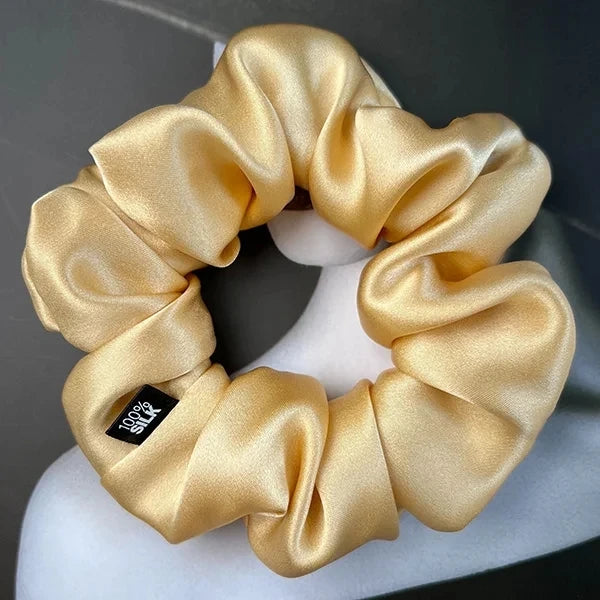 Mulberry Silk Scrunchies