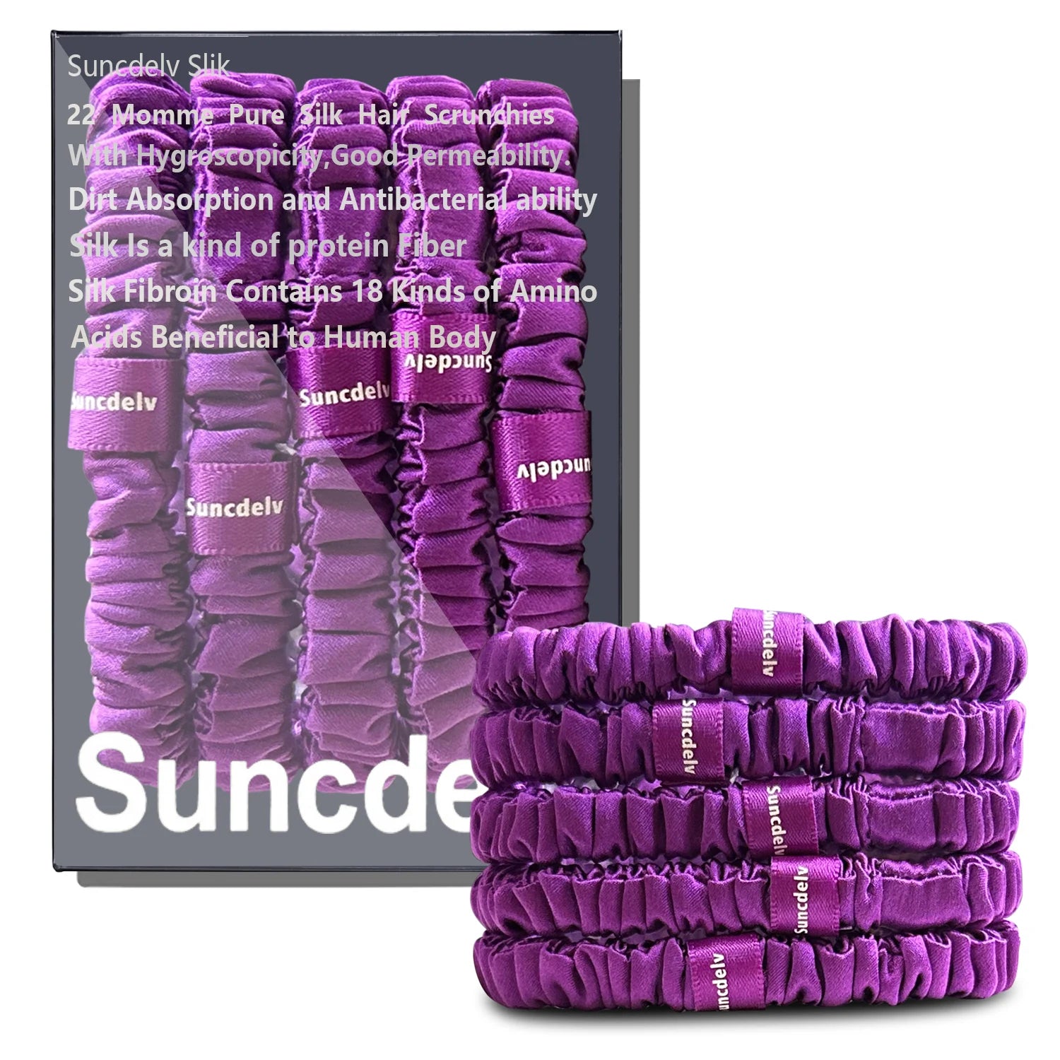 22 Momme Silk Scrunchies