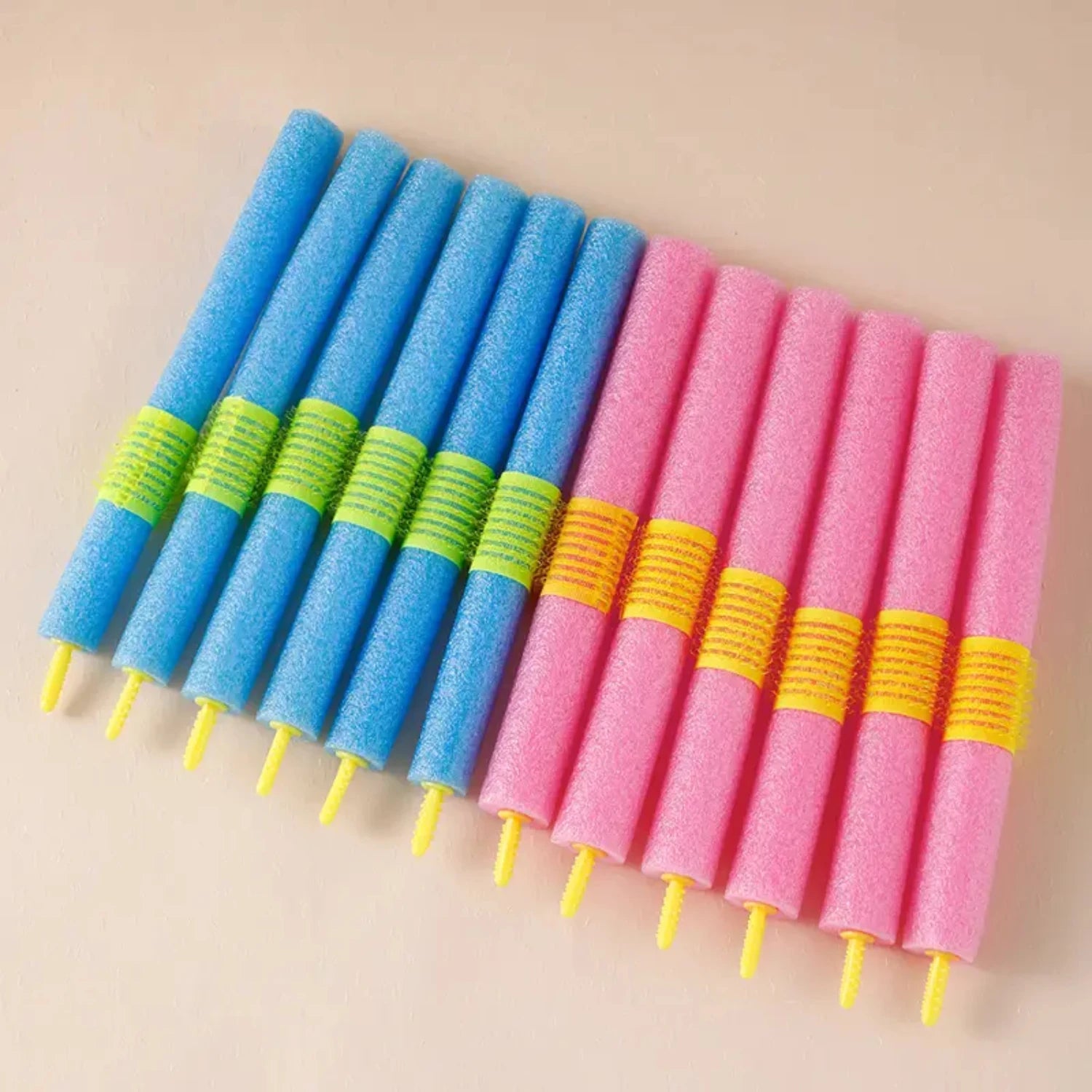 12PCS Foam Hair Curlers