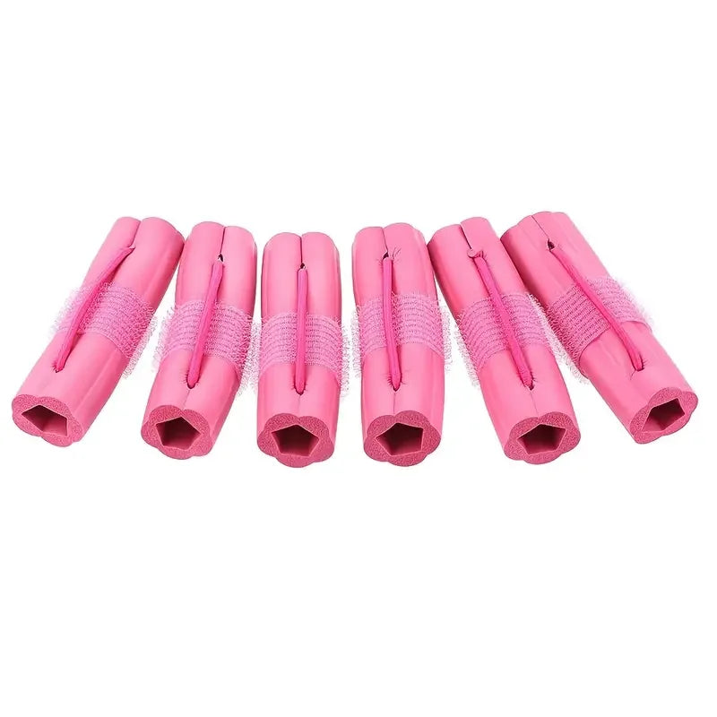 6PCS Magic Foam Hair Curlers