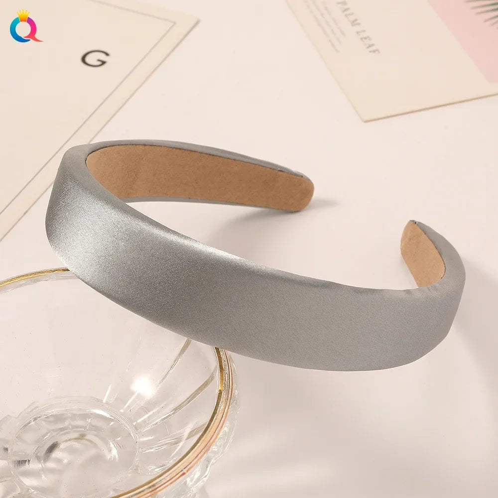 Thick Satin Hairband