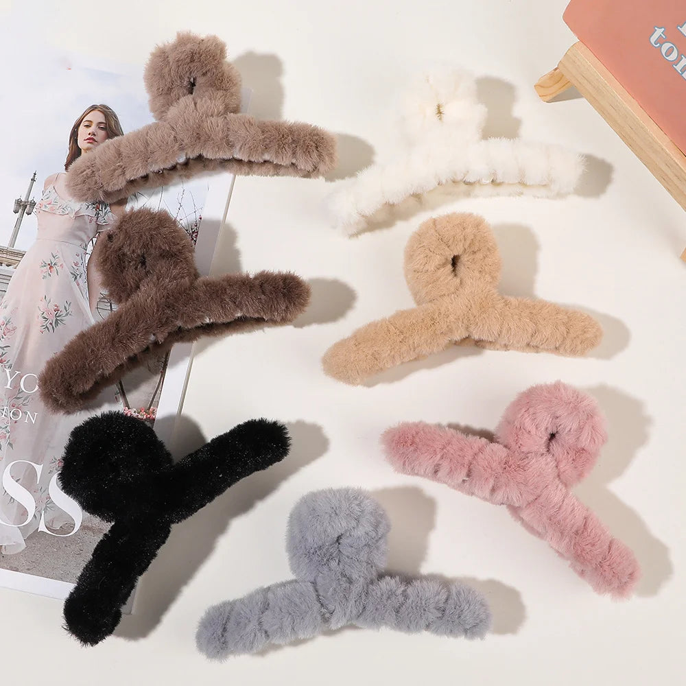 Furry Claw Clip