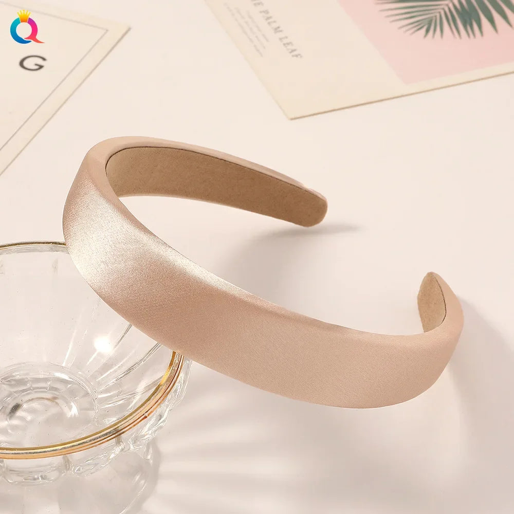 Thick Satin Hairband