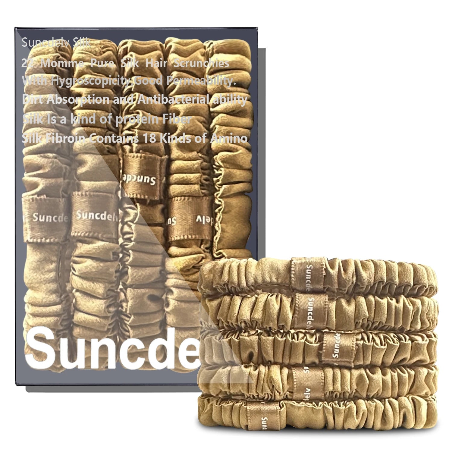 22 Momme Silk Scrunchies