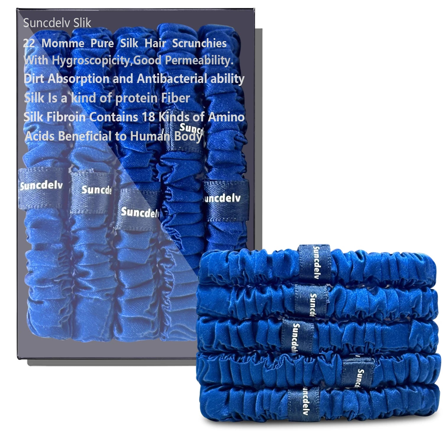 22 Momme Silk Scrunchies