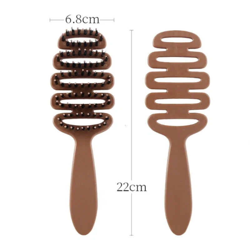 Boar Bristle Paddle Brush