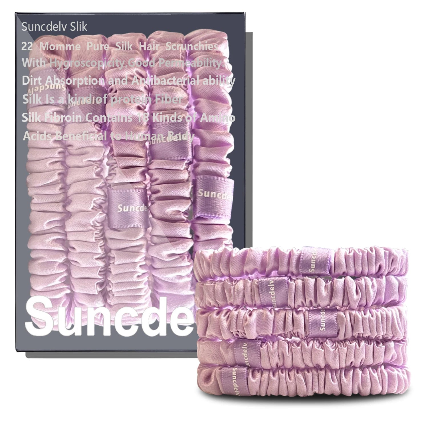 22 Momme Silk Scrunchies