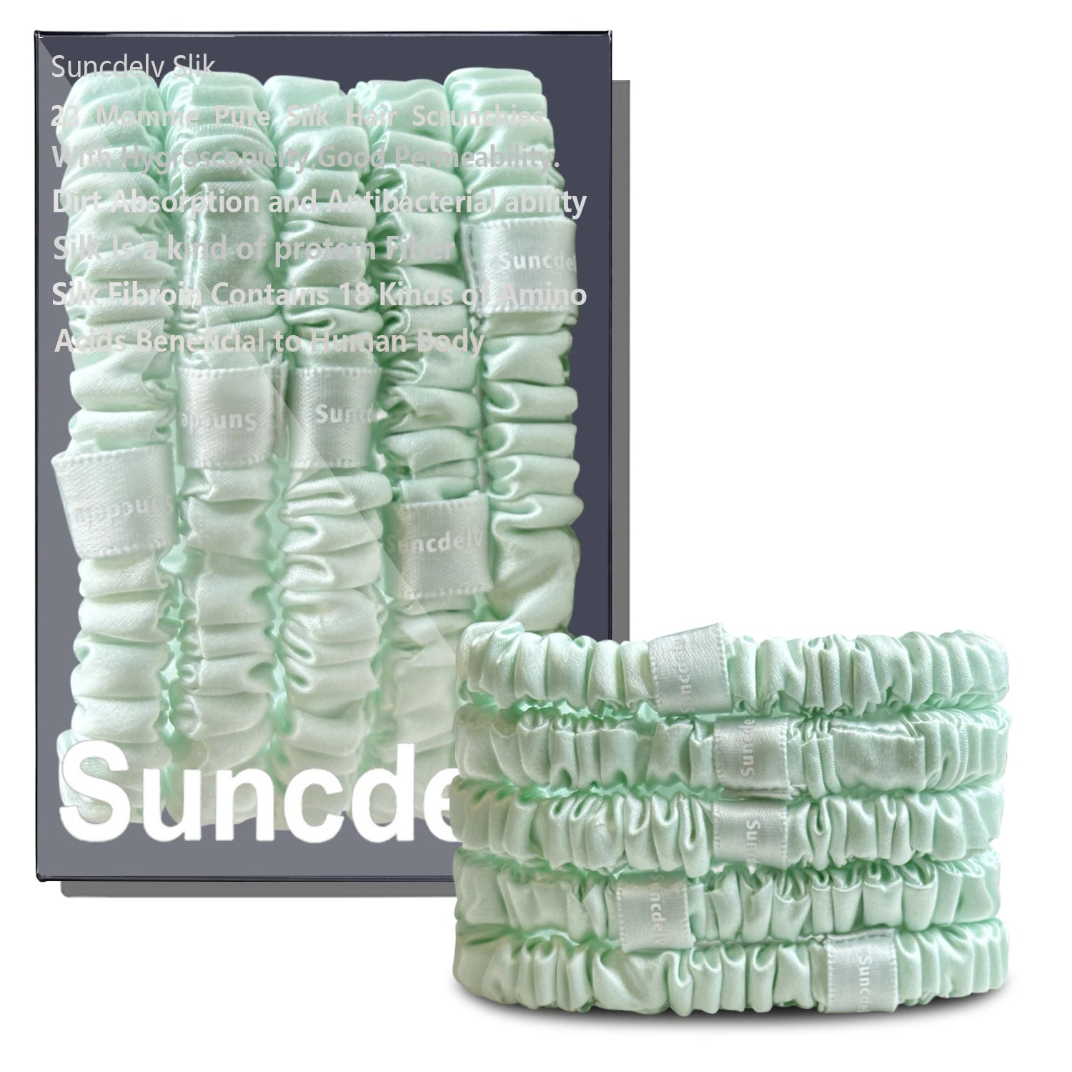 22 Momme Silk Scrunchies