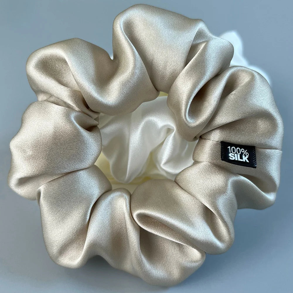 Mulberry Silk Scrunchies
