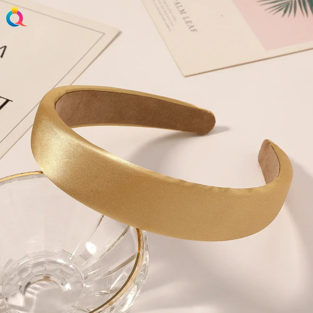 Thick Satin Hairband