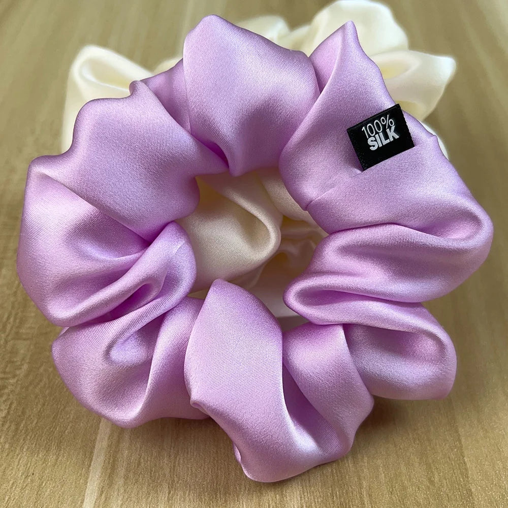 Mulberry Silk Scrunchies