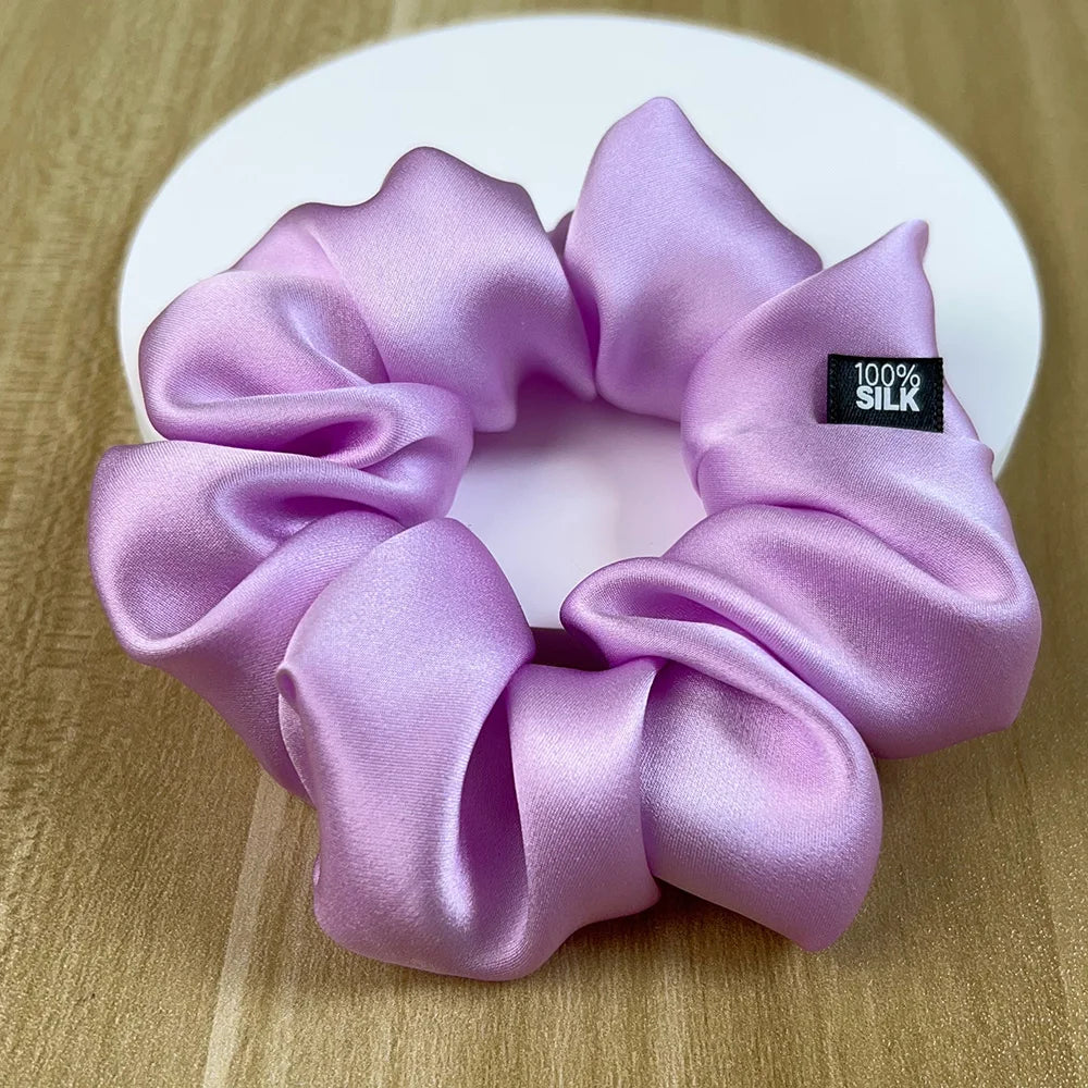 Mulberry Silk Scrunchies