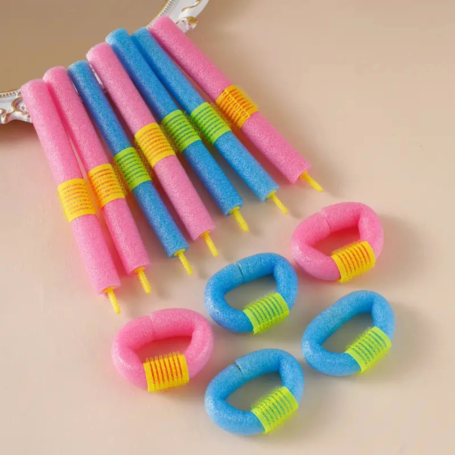12PCS Foam Hair Curlers