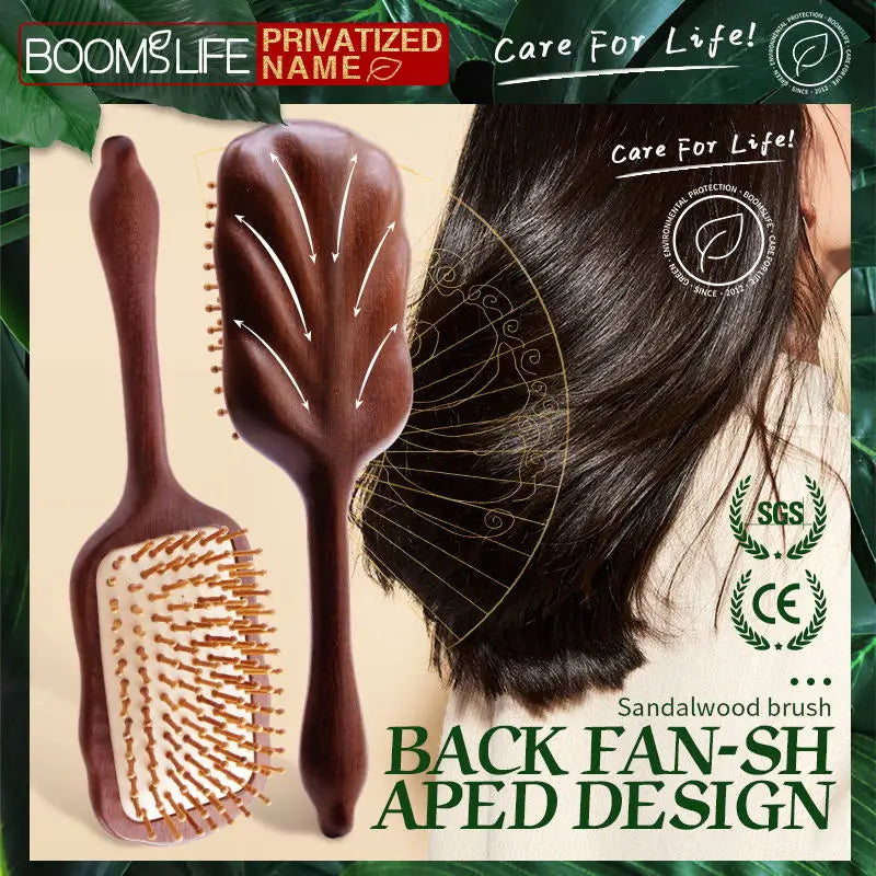 Sandalwood Detangling Hair Brush