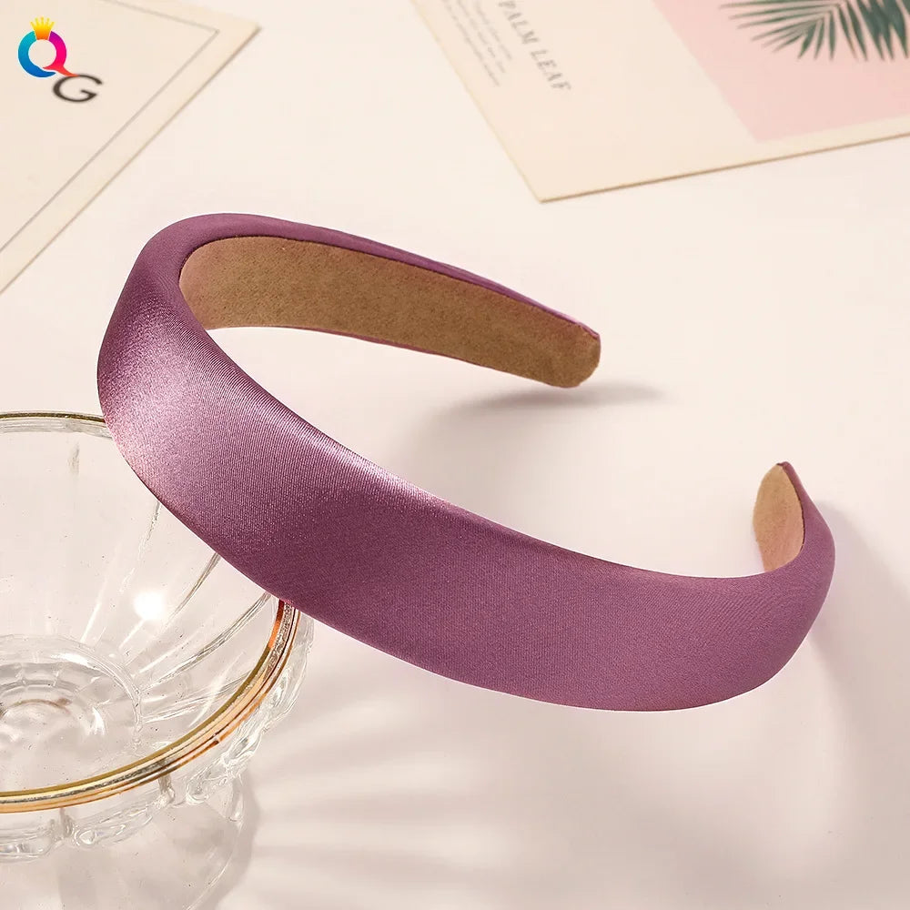 Thick Satin Hairband