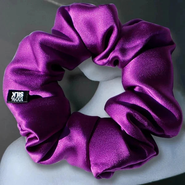 Mulberry Silk Scrunchies