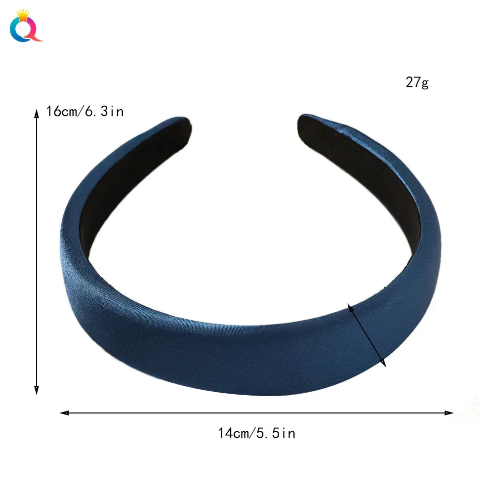 Thick Satin Hairband