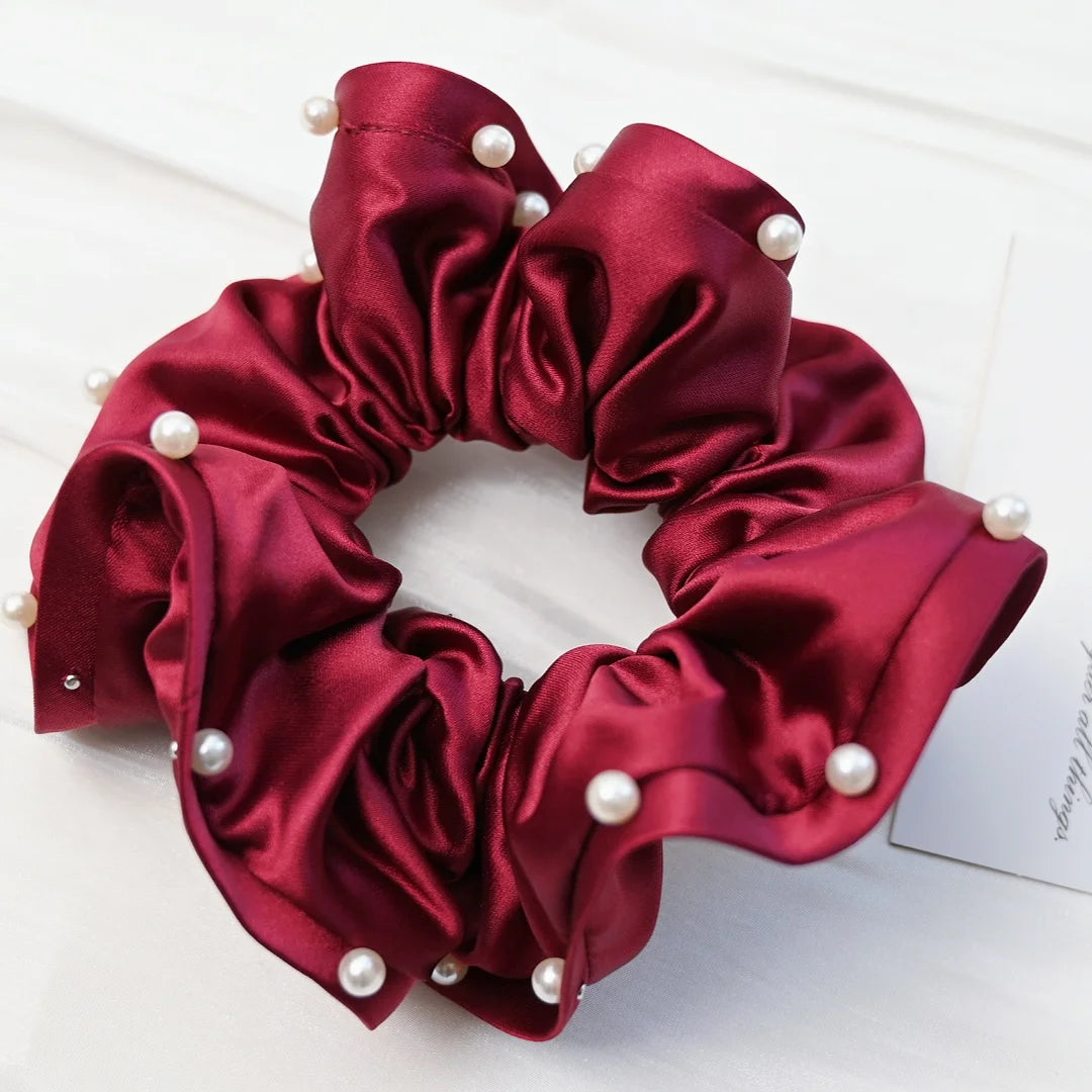 Satin Silk Scrunchies
