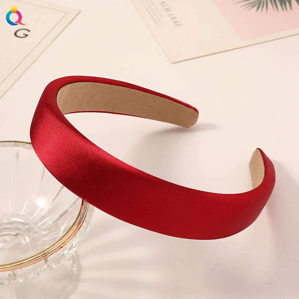 Thick Satin Hairband