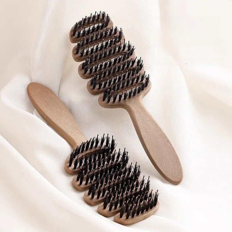 Boar Bristle Paddle Brush